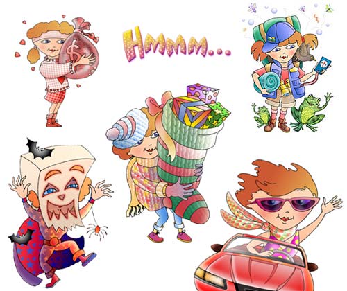 examples of the character Ruthie
